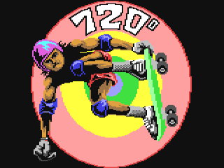 720 title screen for Commodore 64